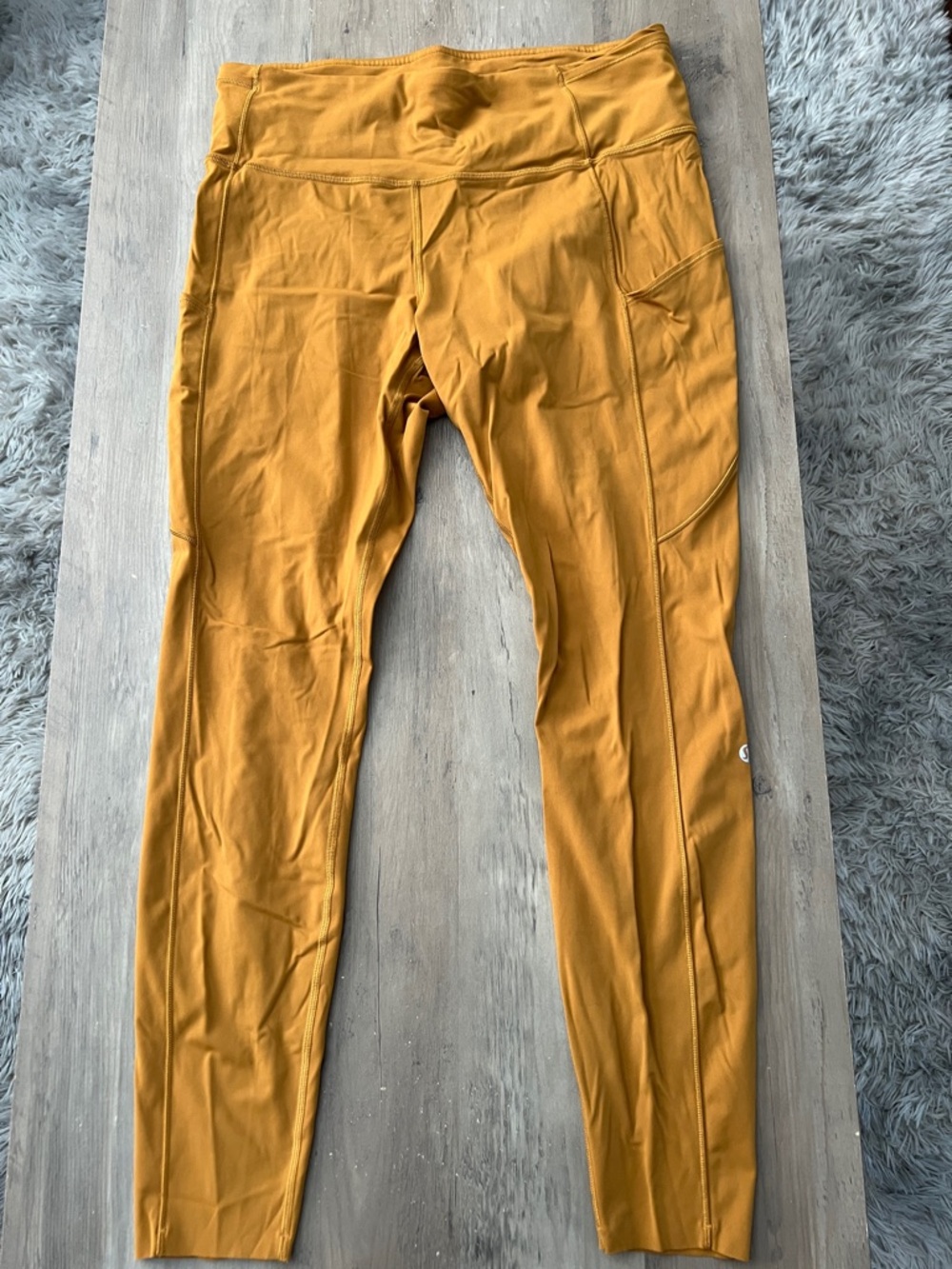 lululemon athletica Caramel High-Rise Leggings with Side Pocket